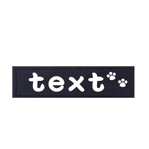 2 Stück Individuelles Namensschild Für Haustiergeschirr, Personalisierter Hunde-ID-Tag-Aufkleber Aus PU-Leder, K9-Hundegeschirr-Halsband, Etiketten-Aufkleber, Aufnäher, Individuelles Namensschild 2 Stück Individuelles Namensschild Für Haustiergeschirr, Personalisierter Hunde-ID-Tag-Aufkleber Aus PU-Leder, K9-Hundegeschirr-Halsband, Etiketten-Aufkleber, Aufnäher, Individuelles Namensschild von JFERDX