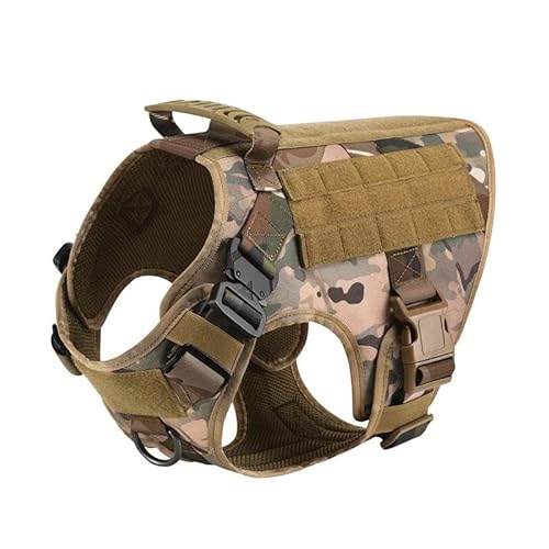 Deutscher Schäferhund, Französische Bulldogge, Jagd, Camping, Trainingsgeschirr, Militärisches Taktisches Nylon-Hundegeschirr, Verstellbares Hundegeschirr Für Mittelgroße Bis Große Hunde,A,S Deutscher Schäferhund, Französische Bulldogge, Jagd, Camping, Trainingsgeschirr, Militärisches Taktisches Nylon-Hundegeschirr, Verstellbares Hundegeschirr Für Mittelgroße Bis Große Hunde,A,S von JFERDX