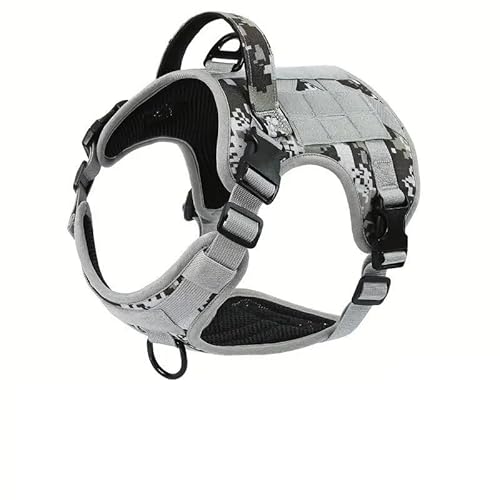 Einstellbare Nylon -Militärtaktik -Hundekabelbaumweste Mit Griff Mit Bequemem, Atmungsaktivem Hundetraining Für Mittel- Bis Große Hunde,Dunkelgrau,L Einstellbare Nylon -Militärtaktik -Hundekabelbaumweste Mit Griff Mit Bequemem, Atmungsaktivem Hundetraining Für Mittel- Bis Große Hunde,Dunkelgrau,L von JFERDX