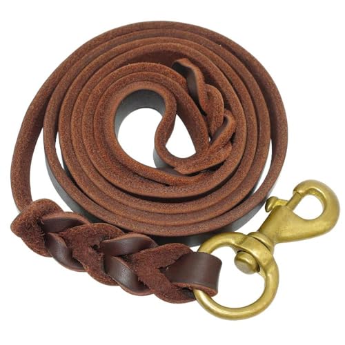 Handgewebte Leder-Hundeleine, Haustier-Walking-Trainingsleine, Strapazierfähige Leder-Hundeleine, Einfarbige Hundeleine, Mittelgroßer Großer Hund, Deutscher Schäferhund,Schwarz,16 Mm X 170 C Handgewebte Leder-Hundeleine, Haustier-Walking-Trainingsleine, Strapazierfähige Leder-Hundeleine, Einfarbige Hundeleine, Mittelgroßer Großer Hund, Deutscher Schäferhund,Schwarz,16 Mm X 170 C von JFERDX