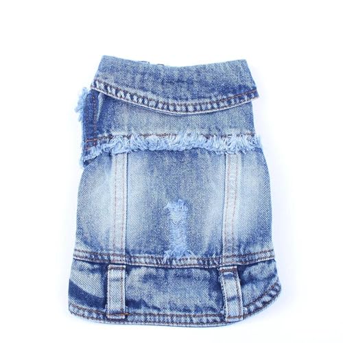 Hunde- Und Katzenjeansjacke, Haustierblaue Jeansjacke, Frühling Und Herbst, Warme Haustierjacke, Chihuahua, Französische Bulldogge, Mops, Jeansjacke, Kleidung,B,S Hunde- Und Katzenjeansjacke, Haustierblaue Jeansjacke, Frühling Und Herbst, Warme Haustierjacke, Chihuahua, Französische Bulldogge, Mops, Jeansjacke, Kleidung,B,S von JFERDX