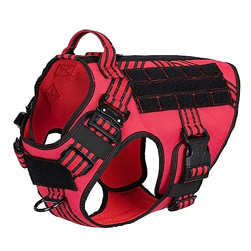 K9 Deutscher Schäferhund, Französische Bulldogge, Outdoor, Camping, Jagd, Trainingsgeschirr, Militärisches Taktisches Hundegeschirr Mit Metallschnalle, Verstellbares Hundegeschirr Aus Robust K9 Deutscher Schäferhund, Französische Bulldogge, Outdoor, Camping, Jagd, Trainingsgeschirr, Militärisches Taktisches Hundegeschirr Mit Metallschnalle, Verstellbares Hundegeschirr Aus Robust von JFERDX
