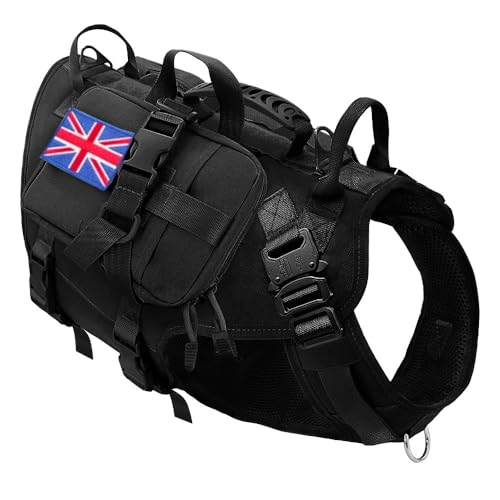 Kein Militärischer Taktischer Hundekabelbaum Mit Beutel Einstellbarer Nylon Service Hunde Training Wandercamping -Jagdkabelbaum Für Mittel- Bis Große Hunde,G,M von JFERDX