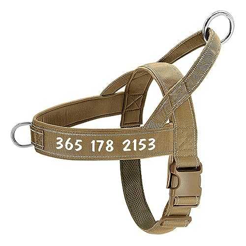 Militärisches Taktisches Hundegeschirr Für Den Außenbereich, Personalisierbar, Strapazierfähiges Nylon-Hundegeschirr, Reflektierende Hundegeschirr-Weste, Maßgeschneiderte Trainingsgeschirr-W Militärisches Taktisches Hundegeschirr Für Den Außenbereich, Personalisierbar, Strapazierfähiges Nylon-Hundegeschirr, Reflektierende Hundegeschirr-Weste, Maßgeschneiderte Trainingsgeschirr-W von JFERDX