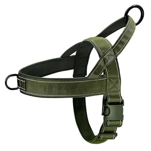 Militärtaktische Taktik Nylon Hunde Brustgurt Weichkomfort Anpassbare Hundetraining Camping -Jagdgurt Für Mittlere Bis Große Hunde,Grün,L Militärtaktische Taktik Nylon Hunde Brustgurt Weichkomfort Anpassbare Hundetraining Camping -Jagdgurt Für Mittlere Bis Große Hunde,Grün,L von JFERDX