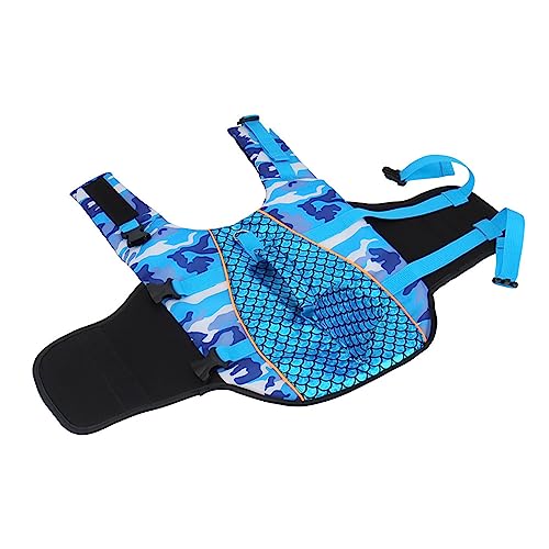 Outdoor Pet Floater Schwimmweste, Glänzende Hundebadebekleidung, Sicherheitskleidung, Weste, Verstellbare Hundebadebekleidung, Strand, Pool, Hundeschwimmweste, Reflektierend, Bequeme Hundebadebekleidung,Blau,XS Outdoor Pet Floater Schwimmweste, Glänzende Hundebadebekleidung, Sicherheitskleidung, Weste, Verstellbare Hundebadebekleidung, Strand, Pool, Hundeschwimmweste, Reflektierend, Bequeme Hundebadebekleidung,Blau,XS von JFERDX