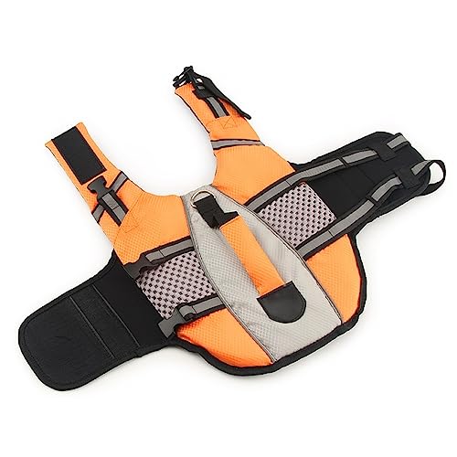 Sommer-Schwimmbadeanzug Für Hunde, Bequeme Hunde-Badebekleidung, Kleidung, Lebensrettende Weste Für Haustiere, Jacke, Strand, Pool, Hundeschwimmweste Für Mittelgroße Und Große Hunde,orange,XS Sommer-Schwimmbadeanzug Für Hunde, Bequeme Hunde-Badebekleidung, Kleidung, Lebensrettende Weste Für Haustiere, Jacke, Strand, Pool, Hundeschwimmweste Für Mittelgroße Und Große Hunde,orange,XS von JFERDX