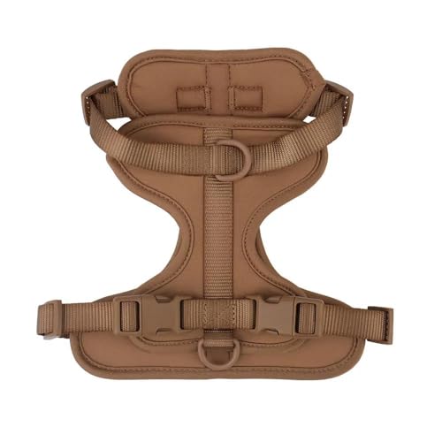 Verstellbares Hundegeschirr, Atmungsaktiv, Leicht, Hundegeschirr, Outdoor, Gehtraining, Camping, Haustiergeschirr, Outdoor, Wasserdichtes Hundegeschirr Für Kleine Und Mittelgroße Hunde,Kaffee,L Verstellbares Hundegeschirr, Atmungsaktiv, Leicht, Hundegeschirr, Outdoor, Gehtraining, Camping, Haustiergeschirr, Outdoor, Wasserdichtes Hundegeschirr Für Kleine Und Mittelgroße Hunde,Kaffee,L von JFERDX