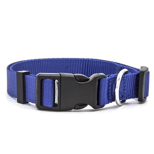 Verstellbares Nylon-Haustierhalsband, für Outdoor-Hunde, Camping, Trainingshalsband, geeignet für kleine und mittelgroße Hunde und Katzen, Chihuahua, Mops, Französische Bulldogge, B, S, 22–35 cm Verstellbares Nylon-Haustierhalsband, für Outdoor-Hunde, Camping, Trainingshalsband, geeignet für kleine und mittelgroße Hunde und Katzen, Chihuahua, Mops, Französische Bulldogge, B, S, 22–35 cm von JFERDX