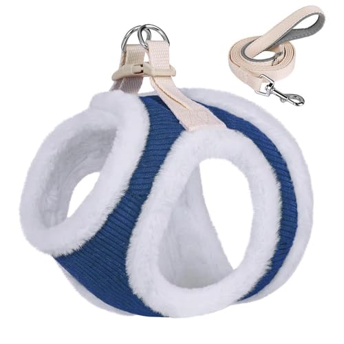 Warmes Hundegurt-Traktionsseil-Set Für Herbst Und Winter, Weicher Und Bequemer Hundegurt Mit Fell, Haustiertraining, Verstellbares Hundekabelgeschirr, Tank-Top, Geeignet Für Kleine Mittelgroße Hu Warmes Hundegurt-Traktionsseil-Set Für Herbst Und Winter, Weicher Und Bequemer Hundegurt Mit Fell, Haustiertraining, Verstellbares Hundekabelgeschirr, Tank-Top, Geeignet Für Kleine Mittelgroße Hu von JFERDX