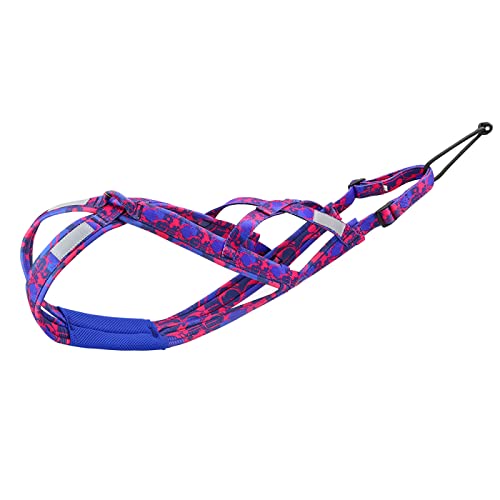 Winter-Hundeschlittengeschirr, Verstellbares Hunde-Skischlittengeschirr, Robustes Nylon-Haustier-Gewichtszuggeschirr, Reflektierende Hundetrainingsgeschirr-Weste Für Den Außenbereich,Rose,3X Winter-Hundeschlittengeschirr, Verstellbares Hunde-Skischlittengeschirr, Robustes Nylon-Haustier-Gewichtszuggeschirr, Reflektierende Hundetrainingsgeschirr-Weste Für Den Außenbereich,Rose,3X von JFERDX