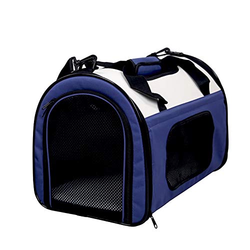 JFFTX Haustierrucksack Korb Atmungsaktiv Wasserdicht Transparent Haustier Hund Reisetasche Outdoor Tragbar Faltbar Fortschrittlicher Rucksack von JFFTX