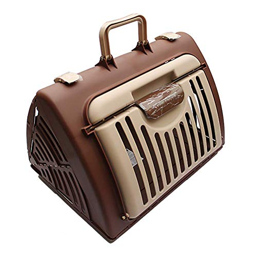 JFFTX Rucksack für Haustiere, Katzen und Hunde, tragbar, faltbar, für Outdoor-Reisen und Bergsteigen (Größe: 45 x 35 x 33 cm) von JFFTX