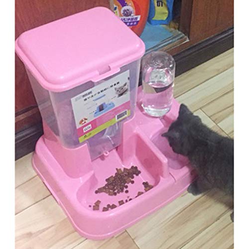2 In 1 Tierfütterungsstation, Katzen- und Hundedoppelfutter- und Wasserspender, abgefüllt, Kunststoff, mehrere Farben, eine Größe 2 In 1 Tierfütterungsstation, Katzen- und Hundedoppelfutter- und Wasserspender, abgefüllt, Kunststoff, mehrere Farben, eine Größe von JFTXX