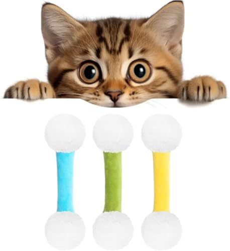 JHDZ QTIP-Katzenspielzeug, Big Interactive Kitty Kick Sticks, Catnip Q-Tip, weiche Plüsch-Kicker-Spielsachen, Robustes Zahnen-Kauspielzeug, Katzen-Kickerspielzeug für Innenhüter,3Colors-C JHDZ QTIP-Katzenspielzeug, Big Interactive Kitty Kick Sticks, Catnip Q-Tip, weiche Plüsch-Kicker-Spielsachen, Robustes Zahnen-Kauspielzeug, Katzen-Kickerspielzeug für Innenhüter,3Colors-C von JHDZ