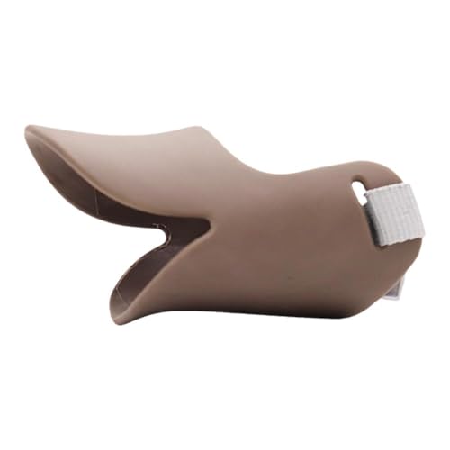 Hundemaulkörbe, Silikon-Enten-Mund-Form, Silikon-Bissmaulkörbe, verstellbares Bellen mit Bändern von JHIALG