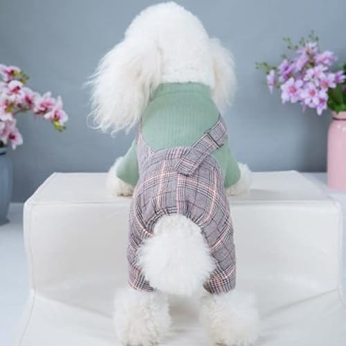 JIALIU Winter warme Kleidung für Hunde Haustier Hundekleidung Luxus Designer für mittelgroße kleine Haustiere einfarbig Pullover Hundekleidung von JIALIU