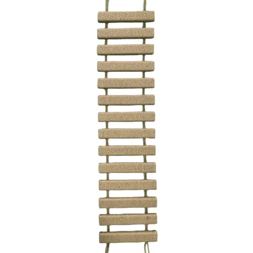 Katzenbrückenleiter und Klettergerüst – perfekter Katzenkletterer und Möbel – ideal für verspielte Katzen (L-40inch-100cm) (Holz, 100 cm) von JIALOE