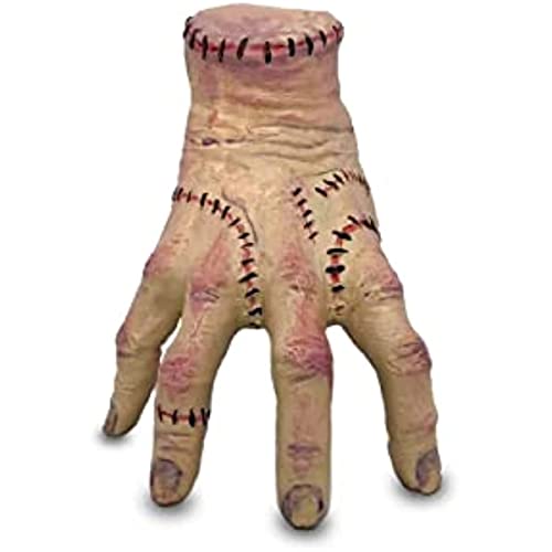 JIAWEIIY Simulation Hand Wednesday Addams Thing Hand Requisiten Gruselige Neuheit Getrennte Gruselige Hand Halloween Dekoration Requisite Film von JIAWEIIY