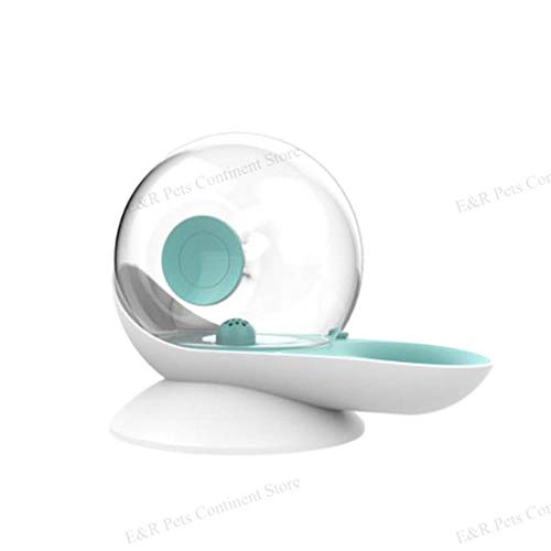 JIAYAN Bubble Automatic Cat Wasserschale Brunnen für Haustiere Wasserspender Große Trinkschale Cat Drink 2.8L Kein Strom, grüne Schnecke, L. JIAYAN Bubble Automatic Cat Wasserschale Brunnen für Haustiere Wasserspender Große Trinkschale Cat Drink 2.8L Kein Strom, grüne Schnecke, L. von JIAYAN