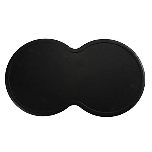 JIAYAN Rutschfester Anti-Fall-Halter Wasserdichter Verschleißschutz Leicht zu waschen Faltbares Silikon Für Hundenapf Tiernahrungsmatte Essen Katzenfütterung JIAYAN Rutschfester Anti-Fall-Halter Wasserdichter Verschleißschutz Leicht zu waschen Faltbares Silikon Für Hundenapf Tiernahrungsmatte Essen Katzenfütterung von JIAYAN