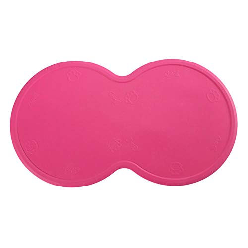 JIAYAN Rutschfester Anti-Fall-Halter Wasserdichter Verschleißschutz Leicht zu waschen Faltbares Silikon Für Hundenapf Tiernahrungsmatte Essen Katzenfütterung JIAYAN Rutschfester Anti-Fall-Halter Wasserdichter Verschleißschutz Leicht zu waschen Faltbares Silikon Für Hundenapf Tiernahrungsmatte Essen Katzenfütterung von JIAYAN