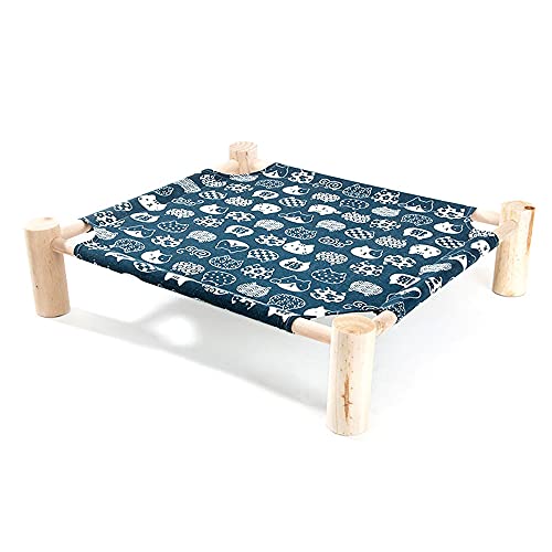 JIAYING Hundebetten Katze Betten Hundebetten Haustier Bett Haustierbettbettraum, Erhöhter Holzhund/Katzenbett Robustem Massivholz-Kennel, Für Innen- Und Außenbereich, Mehrere Farben-Opti(Color:Blau) JIAYING Hundebetten Katze Betten Hundebetten Haustier Bett Haustierbettbettraum, Erhöhter Holzhund/Katzenbett Robustem Massivholz-Kennel, Für Innen- Und Außenbereich, Mehrere Farben-Opti(Color:Blau) von JIAYING