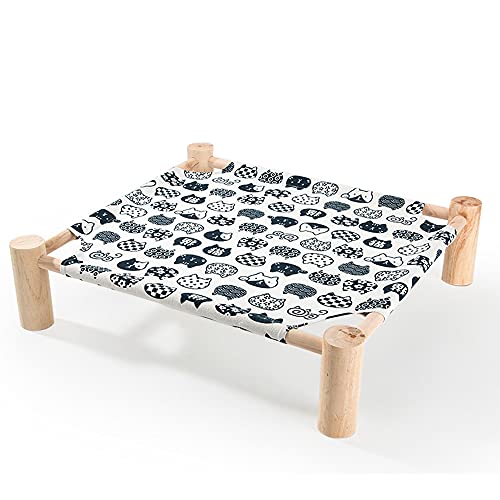 JIAYING Hundebetten Katze Betten Hundebetten Haustier Bett Haustierbettbettraum, Erhöhter Holzhund/Katzenbett Robustem Massivholz-Kennel, Für Innen- Und Außenbereich, Mehrere Farben-o(Color:White 1) JIAYING Hundebetten Katze Betten Hundebetten Haustier Bett Haustierbettbettraum, Erhöhter Holzhund/Katzenbett Robustem Massivholz-Kennel, Für Innen- Und Außenbereich, Mehrere Farben-o(Color:White 1) von JIAYING