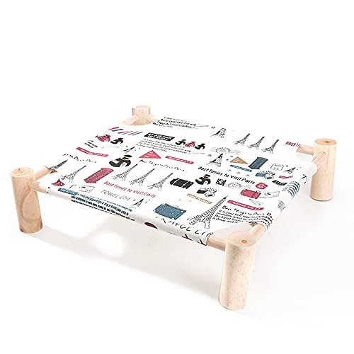 JIAYING Hundebetten Katze Betten Hundebetten Haustier Bett Haustierbettbettraum, Erhöhter Holzhund/Katzenbett Robustem Massivholz-Kennel, Für Innen- Und Außenbereich, Mehrere Farben-o(Color:White 2) JIAYING Hundebetten Katze Betten Hundebetten Haustier Bett Haustierbettbettraum, Erhöhter Holzhund/Katzenbett Robustem Massivholz-Kennel, Für Innen- Und Außenbereich, Mehrere Farben-o(Color:White 2) von JIAYING