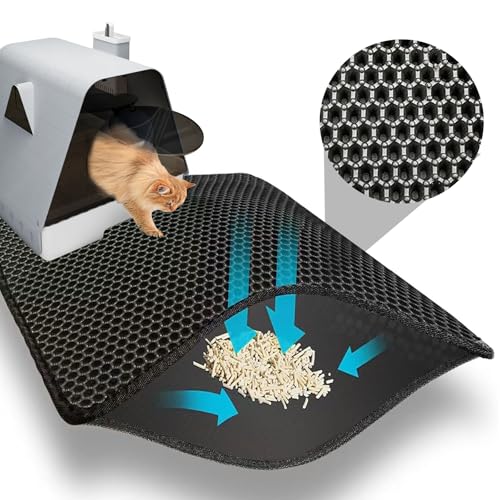 Katzenklo Matte, 45x30 cm Katzenstreu Matte, Matte Katzenklo Unterleger, Katzenmatte Katzenklo, Cat Litter Mat, wasserdichte und rutschfeste Doppelte Schichte Entwurf Bienenwabe Matte Katzenklo Matte, 45x30 cm Katzenstreu Matte, Matte Katzenklo Unterleger, Katzenmatte Katzenklo, Cat Litter Mat, wasserdichte und rutschfeste Doppelte Schichte Entwurf Bienenwabe Matte von JIEBAO