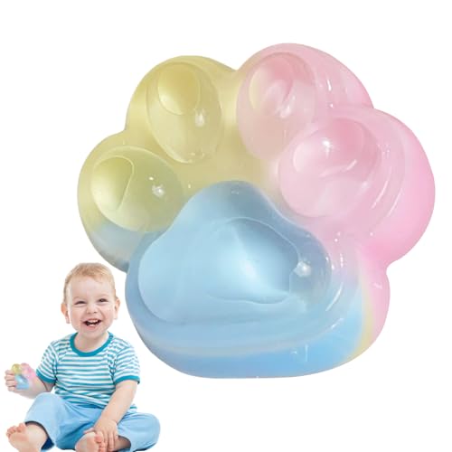 JIEBWCHA 2 Packs Katzen Pfo Ten Squishy Groß, 7 X 6 cm Squish Paw, Katzenpfotenspielzeuge, Zum Entspannen Und Stressabbau, Weiche Anti-Stress-Spielzeug Für Erwachsene Und Kinder JIEBWCHA 2 Packs Katzen Pfo Ten Squishy Groß, 7 X 6 cm Squish Paw, Katzenpfotenspielzeuge, Zum Entspannen Und Stressabbau, Weiche Anti-Stress-Spielzeug Für Erwachsene Und Kinder von JIEBWCHA