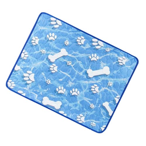 JIEBWCHA Hundekühlbett - Waschbare Katzenmatte Für Transportbox & Liegeplatz | Tragbares Haustierzubehör & Wiederverwendbare Accessoires Bei Für Ältere Tiere von JIEBWCHA