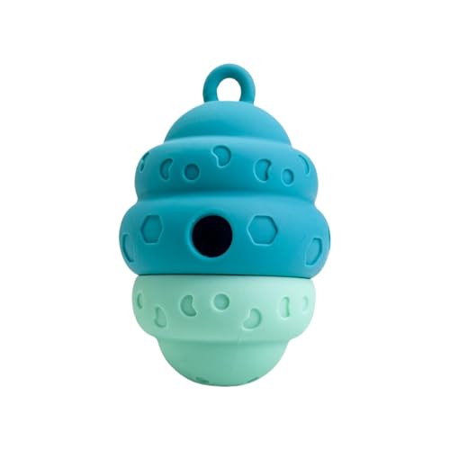 JIEBWCHA Hundespielzeug Zur Verlangsamten Fütterung | Langsamfütterung Leckerli Spielball | Futter Suchspiel Bei Kauspiel, Futtersuche & Langeweile Mit Silikonmaterial Für Käfigtraining JIEBWCHA Hundespielzeug Zur Verlangsamten Fütterung | Langsamfütterung Leckerli Spielball | Futter Suchspiel Bei Kauspiel, Futtersuche & Langeweile Mit Silikonmaterial Für Käfigtraining von JIEBWCHA
