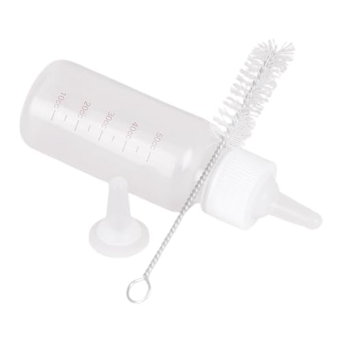 JIEBWCHA Katzenflaschen Für Katzenwelpen | 50ml Fläschchen Set Für Welpen Und Kitten Zubehör Zum Säugen - Trinkaufsatz Set Mit Reinigungsbürste Für Reisen Camping Klinik Kaninchen Frettchen JIEBWCHA Katzenflaschen Für Katzenwelpen | 50ml Fläschchen Set Für Welpen Und Kitten Zubehör Zum Säugen - Trinkaufsatz Set Mit Reinigungsbürste Für Reisen Camping Klinik Kaninchen Frettchen von JIEBWCHA