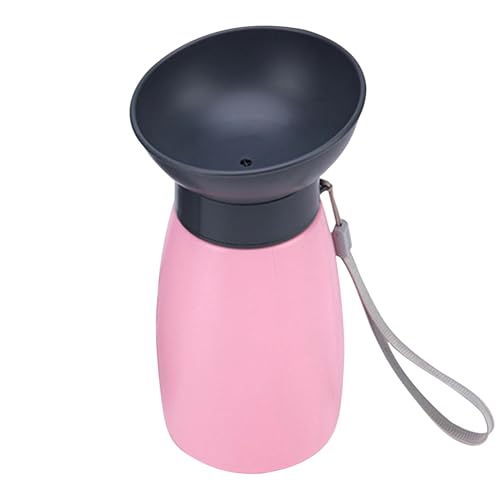 JIEBWCHA Tragbare Trinkflasche für Hunde, 600ml Trinkflasche für Hunde beim Spaziergang, Auslaufsicherer Trinknapf für Camping Ausflug Park Reise JIEBWCHA Tragbare Trinkflasche für Hunde, 600ml Trinkflasche für Hunde beim Spaziergang, Auslaufsicherer Trinknapf für Camping Ausflug Park Reise von JIEBWCHA