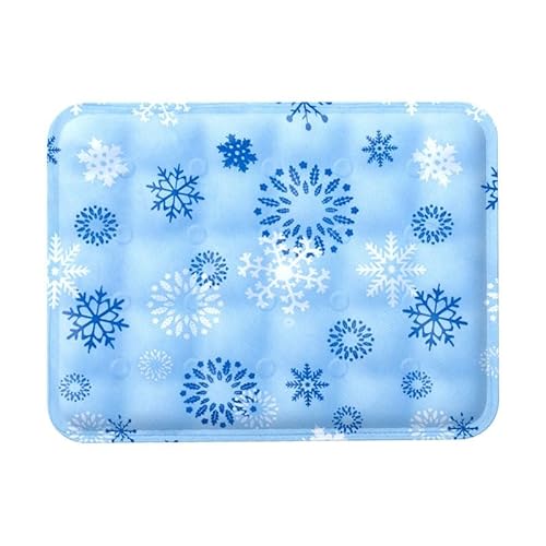 JIERUYI Hundematte Kühlende Sommerunterlage Matte für Hunde Katzendecke Sofa Eisseide Stoff Kühl Schlafkissen Wasserdicht Leicht Zu Reinigen Hundebett (C) von JIERUYI