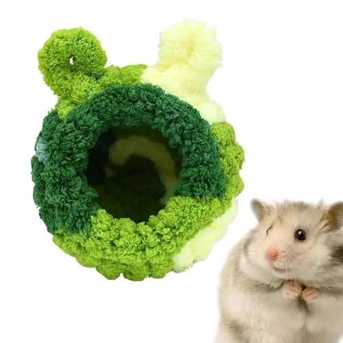 JIERUYI Meerschweinchenbett Hamster Warmes Bett Höhle Versteck Niedliches Plüsch Kleines Meerschweinchenbett Versteck Höhle für Igel Frettchen Chinchill (C) von JIERUYI