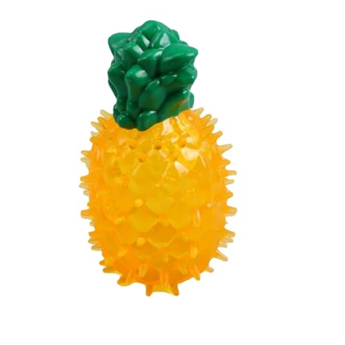 JIERUYI Niedliches Spielzeug für Hunde mit Früchten, zum Kauen von Zähnen, Kunststoff, lustiges Plüschspielzeug (B) von JIERUYI