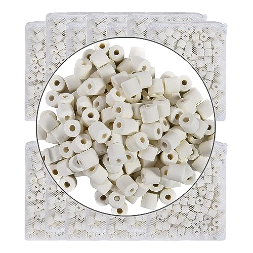 JIHAQUA Aquarium Bio-Keramikringe 6,4 kg Filtermedien für Teich, Aquarium, Kanister, Filter JIHAQUA Aquarium Bio-Keramikringe 6,4 kg Filtermedien für Teich, Aquarium, Kanister, Filter von JIHAQUA