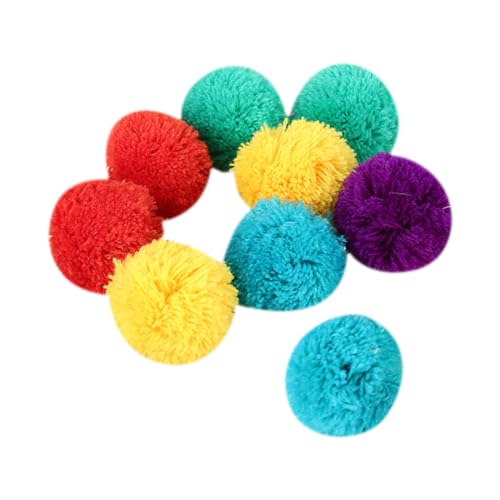 JIHUOO 20 Stück 5 cm Katzenspielzeug, Pompom-Bälle, Katzenspielzeug, weiche Bälle, Kätzchenspielzeug, Knisterbälle, interaktives Katzenspielzeug, Bälle, Kätzchen, Jagdspielzeug, pelzig JIHUOO 20 Stück 5 cm Katzenspielzeug, Pompom-Bälle, Katzenspielzeug, weiche Bälle, Kätzchenspielzeug, Knisterbälle, interaktives Katzenspielzeug, Bälle, Kätzchen, Jagdspielzeug, pelzig von JIHUOO