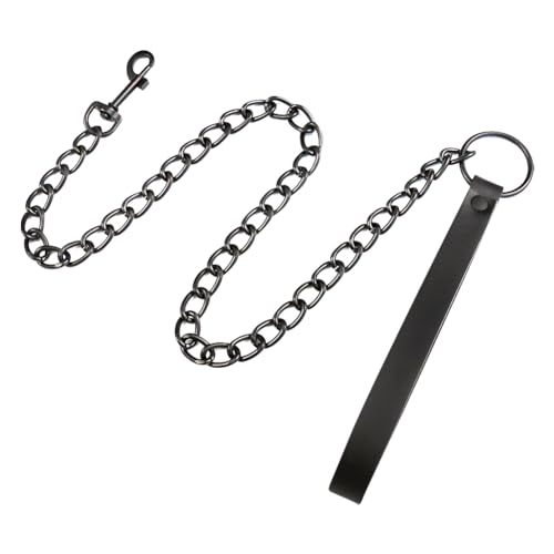 JIHUOO Sexy Hundeleine aus PU-Leder, für Paare, Cosplay, Gothic, Punk, für kleine Hunde, Schwarz JIHUOO Sexy Hundeleine aus PU-Leder, für Paare, Cosplay, Gothic, Punk, für kleine Hunde, Schwarz von JIHUOO