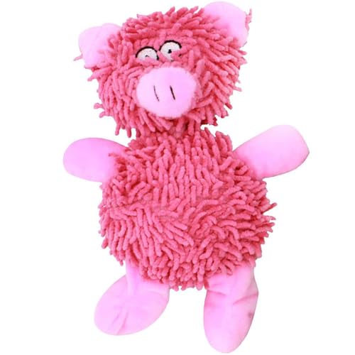 JIIENO Hundespielzeug für kleine Hunde, Schwein Welpenspielzeug ab 8 Wochen, Plüsch Hundespielzeug für kleine mittelgroße Hunde JIIENO Hundespielzeug für kleine Hunde, Schwein Welpenspielzeug ab 8 Wochen, Plüsch Hundespielzeug für kleine mittelgroße Hunde von JIIENO