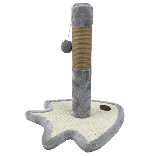Hoher Kratzbaum für Katzen, Kätzchen-Kratzbäume für Hauskatzen - Katzenkratzer aus Sisalseil mit baumelndem Ball | Cat Activity Scratcher Kitten Toys Kratzbaum für Hauskatzen und Kätzchen von JINGAN