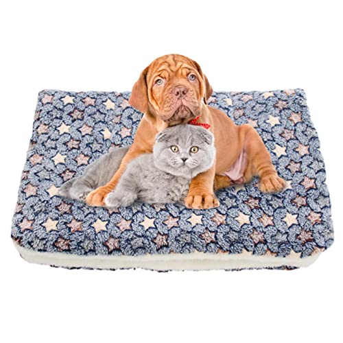 JINGAN Gemütliche, beruhigende Hundedecke, beruhigende Decke für Katzen, waschbar, Korallensamt, weicher Flanell-Überwurf mit niedlichen Pfotenabdrücken, beruhigende Decke für Katzen, Hunde, Welpen, JINGAN Gemütliche, beruhigende Hundedecke, beruhigende Decke für Katzen, waschbar, Korallensamt, weicher Flanell-Überwurf mit niedlichen Pfotenabdrücken, beruhigende Decke für Katzen, Hunde, Welpen, von JINGAN