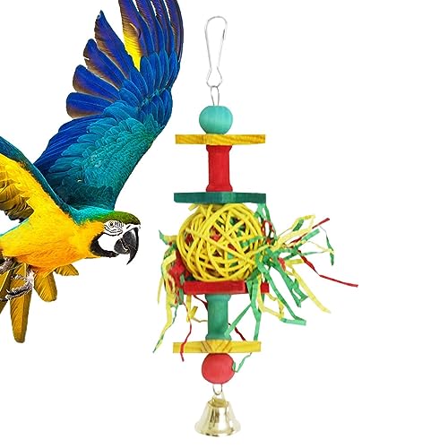 JINGAN Luffa-Spielzeug für Vögel, Futtersuche, mit Metallhaken, dekoratives Spielzeug für Sittiche, Hühner, Hamster, Rennmäuse, Nymphensittiche JINGAN Luffa-Spielzeug für Vögel, Futtersuche, mit Metallhaken, dekoratives Spielzeug für Sittiche, Hühner, Hamster, Rennmäuse, Nymphensittiche von JINGAN