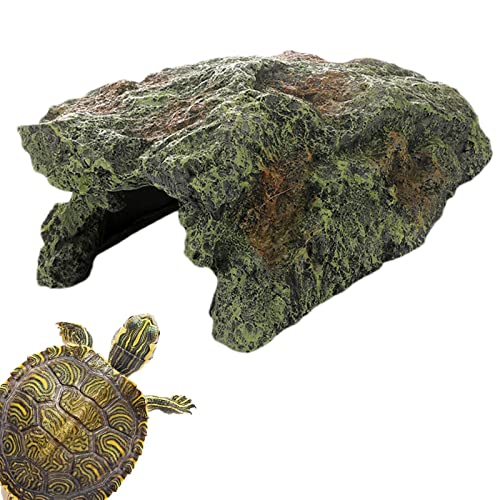 JINGAN Reptilienfelsenhöhle – Schildkröte, Reptilien, Sonnenversteck, Aquarium-Dekoration für Schildkröte, Garnelen, Reptilien, Eidechsen, Amphibien, Bartdrache JINGAN Reptilienfelsenhöhle – Schildkröte, Reptilien, Sonnenversteck, Aquarium-Dekoration für Schildkröte, Garnelen, Reptilien, Eidechsen, Amphibien, Bartdrache von JINGAN