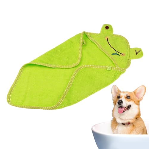 JINGAN Trockentuch für Hunde, schnell trocknend, niedlicher Bademantel für Hunde, Kapuzenpullover, leichte Mikrofaser, weich, super saugfähig, Badetuch für Hunde und Katzen zum Trocknen von Hunden JINGAN Trockentuch für Hunde, schnell trocknend, niedlicher Bademantel für Hunde, Kapuzenpullover, leichte Mikrofaser, weich, super saugfähig, Badetuch für Hunde und Katzen zum Trocknen von Hunden von JINGAN