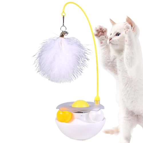 Katzenspielzeug Zauberstab - Interaktives Katzenspielzeug Katzenstab - Interaktiver Katzenminzenball-Fänger mit Glöckchen-Nachfüllungen, lustiges Kätzchenspielzeug, Federstab-Spielzeug, Heimtierbedarf Katzenspielzeug Zauberstab - Interaktives Katzenspielzeug Katzenstab - Interaktiver Katzenminzenball-Fänger mit Glöckchen-Nachfüllungen, lustiges Kätzchenspielzeug, Federstab-Spielzeug, Heimtierbedarf von JINGAN