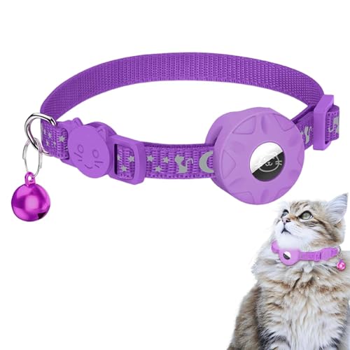 Reflektierende Katzenhalsbänder – verstellbare Halsbänder für den Außenbereich, Sicherheitsglocke, Nylon- , Haustierzubehör für mittelgroße und große Katzen Reflektierende Katzenhalsbänder – verstellbare Halsbänder für den Außenbereich, Sicherheitsglocke, Nylon- , Haustierzubehör für mittelgroße und große Katzen von JINGAN