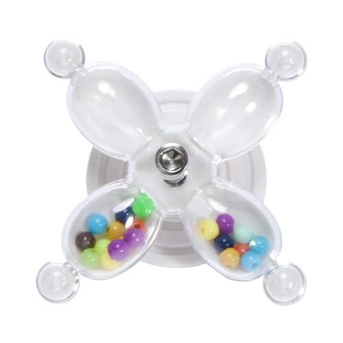 JINGLING Drehbares Spielzeug für Papageien, Drehrad für Papageien, Unterhaltung zum und Üben für Vögel, für Sittiche, Grau, D Afrika, Kakadus, Nymphensittiche JINGLING Drehbares Spielzeug für Papageien, Drehrad für Papageien, Unterhaltung zum und Üben für Vögel, für Sittiche, Grau, D Afrika, Kakadus, Nymphensittiche von JINGLING